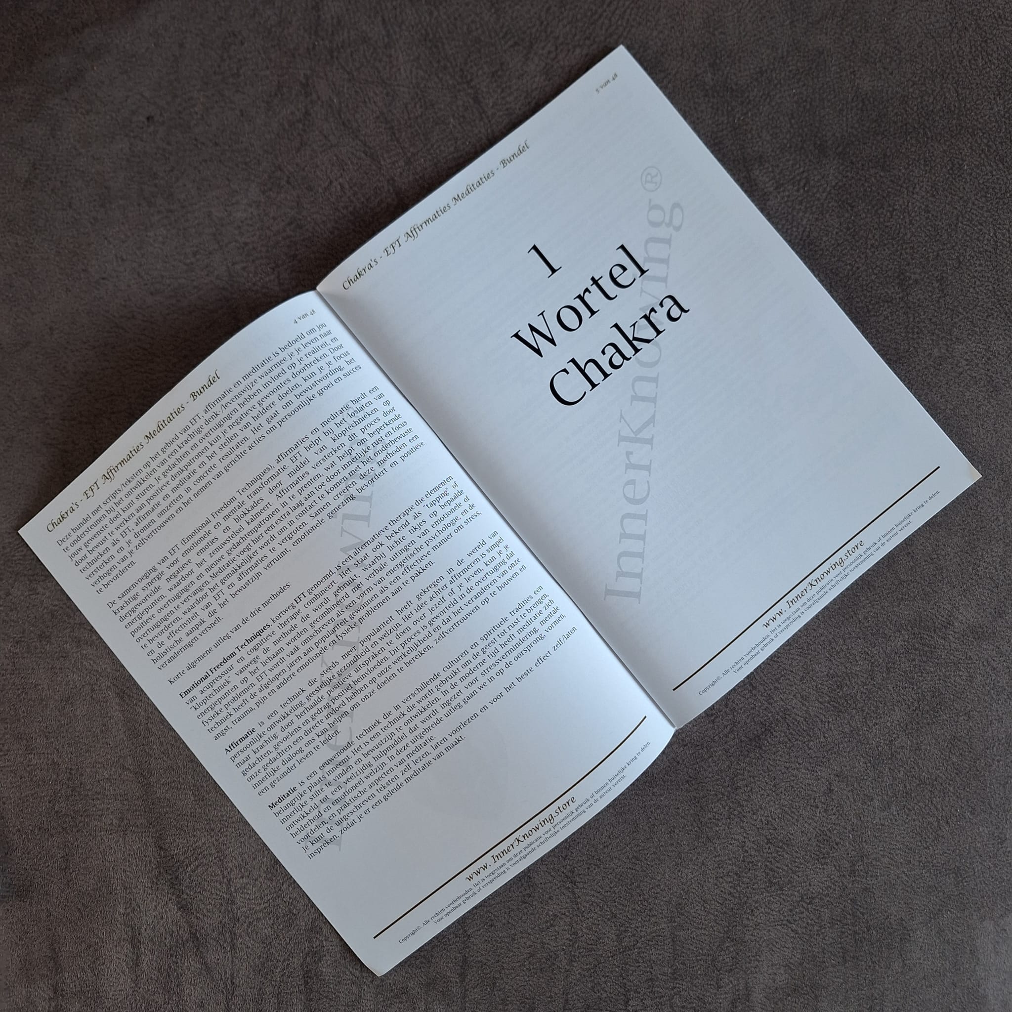 EFT Affirmaties Meditaties - Bundel Scripts - Geniete uitvoering